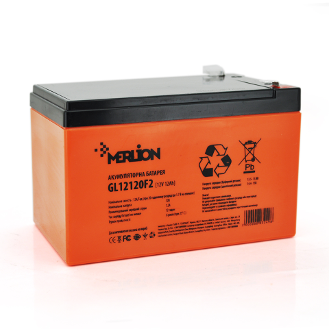 Аккумуляторная батарея MERLION GL12120F2 12 V 12Ah (3249)