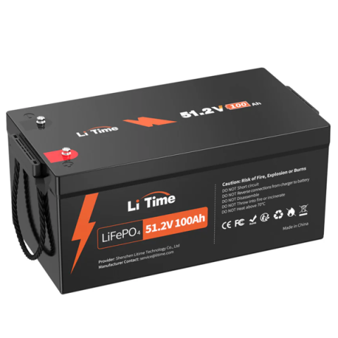 Аккумулятор LiTime LiFePO4 51,2V100Ah (BMS 100A)