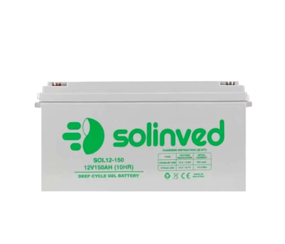 Аккумуляторная батарея Solinved 150-12 GEL 12V 150 Ah (37424)