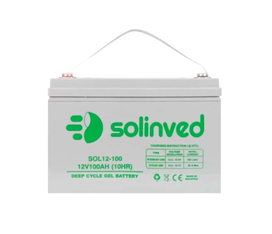 Аккумуляторная батарея Solinved 100-12 GEL 12V 100 Ah (37423)