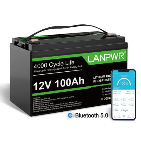 Аккумулятор LANPWR LFP12-100 BT with Bluetooth 5.0 (BMS 100А)