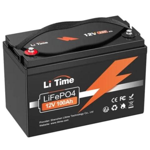 Акумулятор LiTime LiFePO4 12V100Ah, BMS 100A