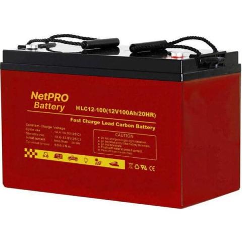Аккумулятор NetPRO HLC 12-100 Carbon GEL