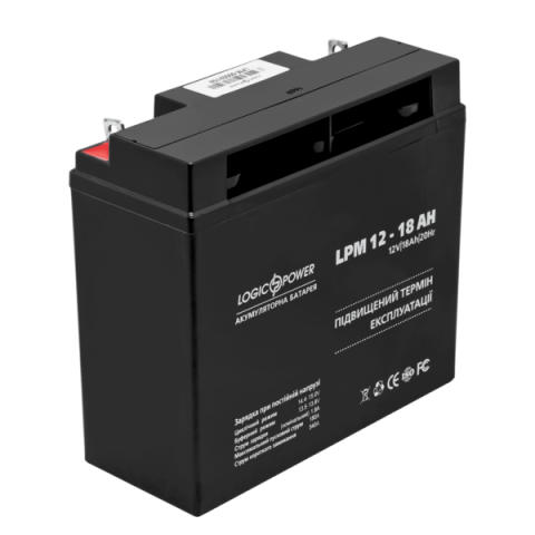 Аккумулятор LogicPower LPM 12-18 Ah