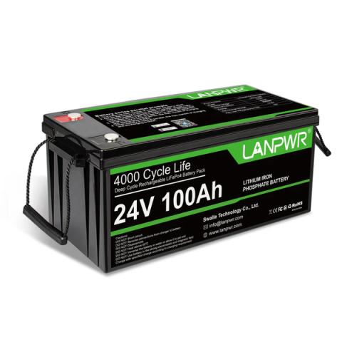 Аккумулятор LANPWR LFP24-100 with Bluetooth 5.0 (BMS 100А)