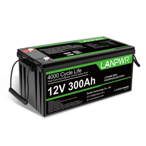 Аккумулятор LANPWR LFP12-300 BT with Bluetooth 5.0 (BMS 200А)